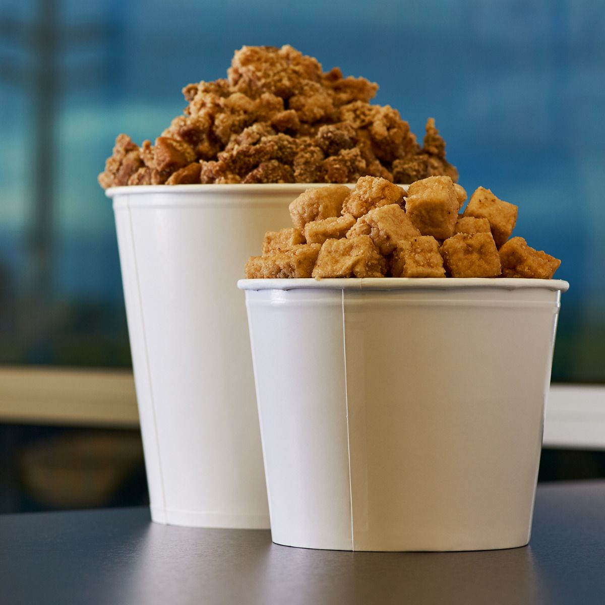 85 oz Paper Food Bucket (White) Keary site