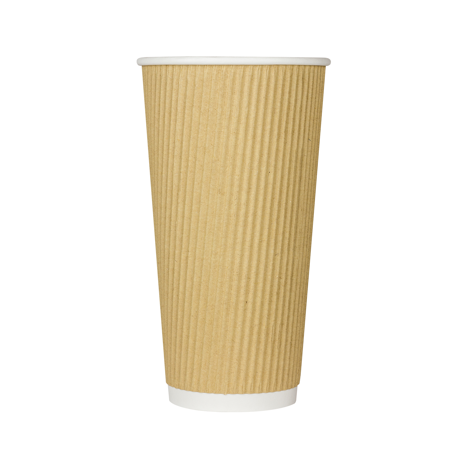 Paper Hot Cup Ripple 20 oz Ripple Hot Cup (Kraft) - Keary Website