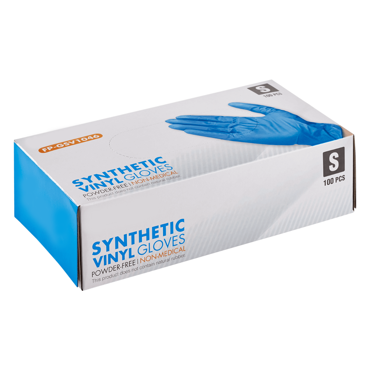 Synthetic Vinyl Gloves, Small (Blue) Keary site