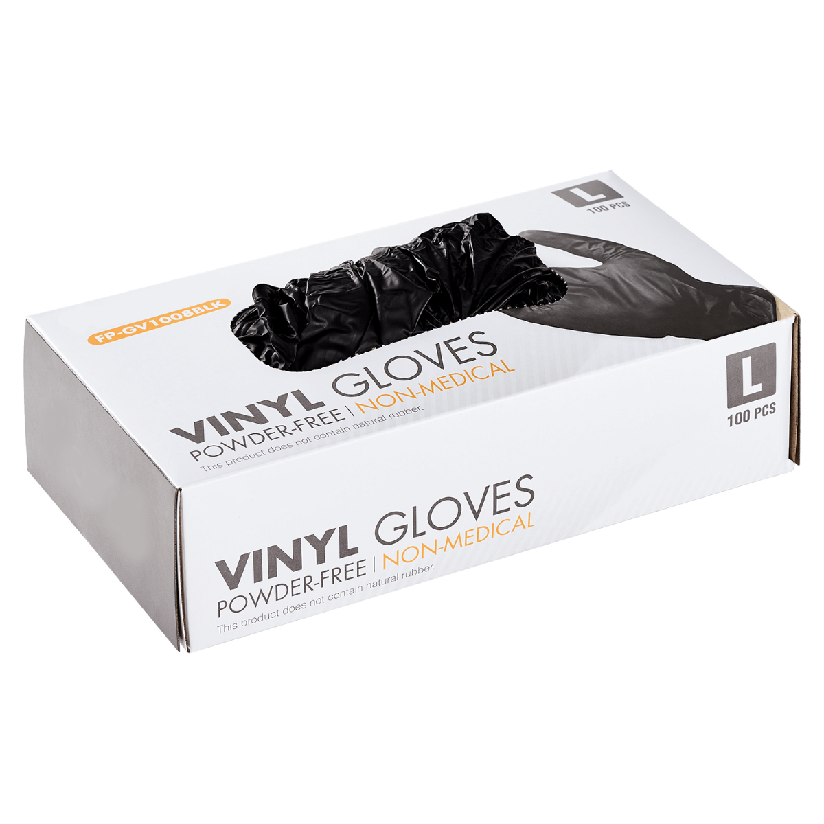 Vinyl Gloves, Large (Black) Keary site