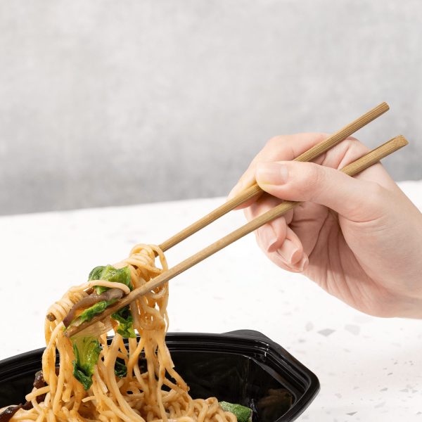 KYU9055_03 9.5" Bamboo Chopsticks, Individually Wrapped