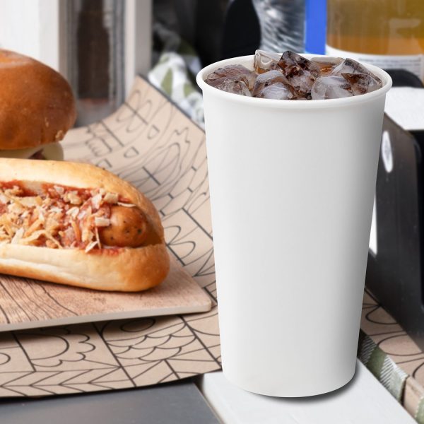KYC-KCP44W_03 44 oz Cold Paper Cup (115 mm) (White)